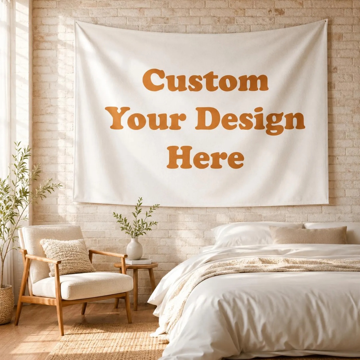 Home Decor Xmas - Ein personalisierter, individueller Wandteppich – einzigartige