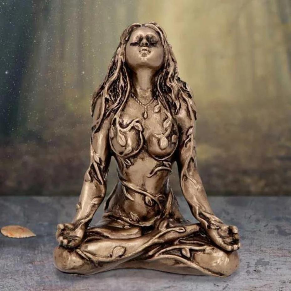Home Decor Quirky - Mutter Erde Statue Mini Gaia Fee