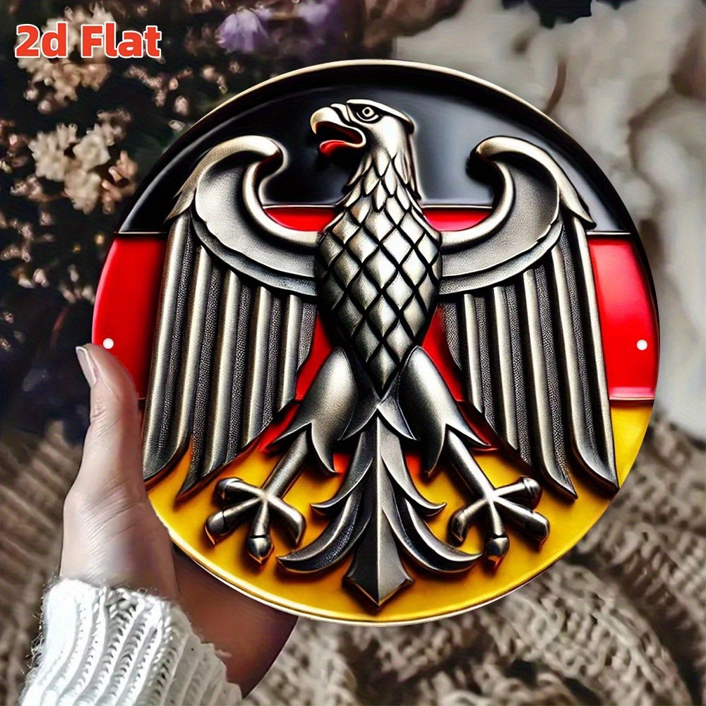 Germany Home Decor - VICTRIX Deutscher Adlerwappen-Wandkunst – 7,8 Zoll