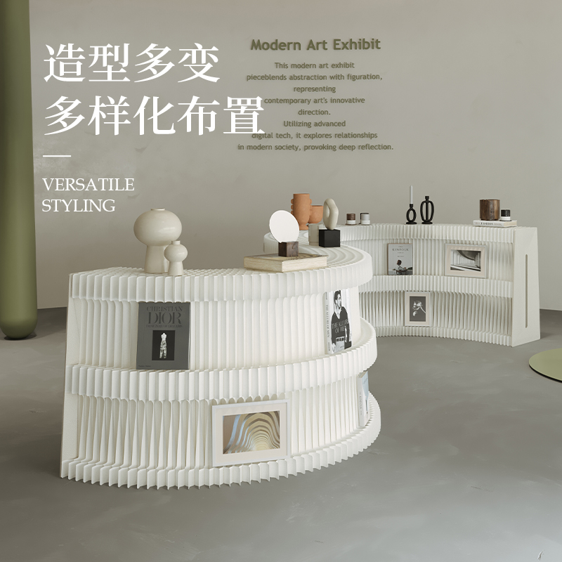 Home Decor Brochure - Platzsparendes, an der Wand montiertes Bücherregal