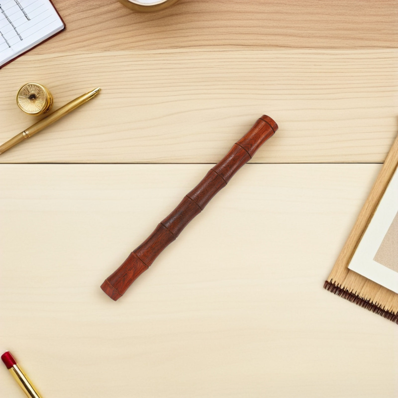 Incense Stick Holder - 2 Stück Räucherstäbchenhalter aus Holz, Natürlicher