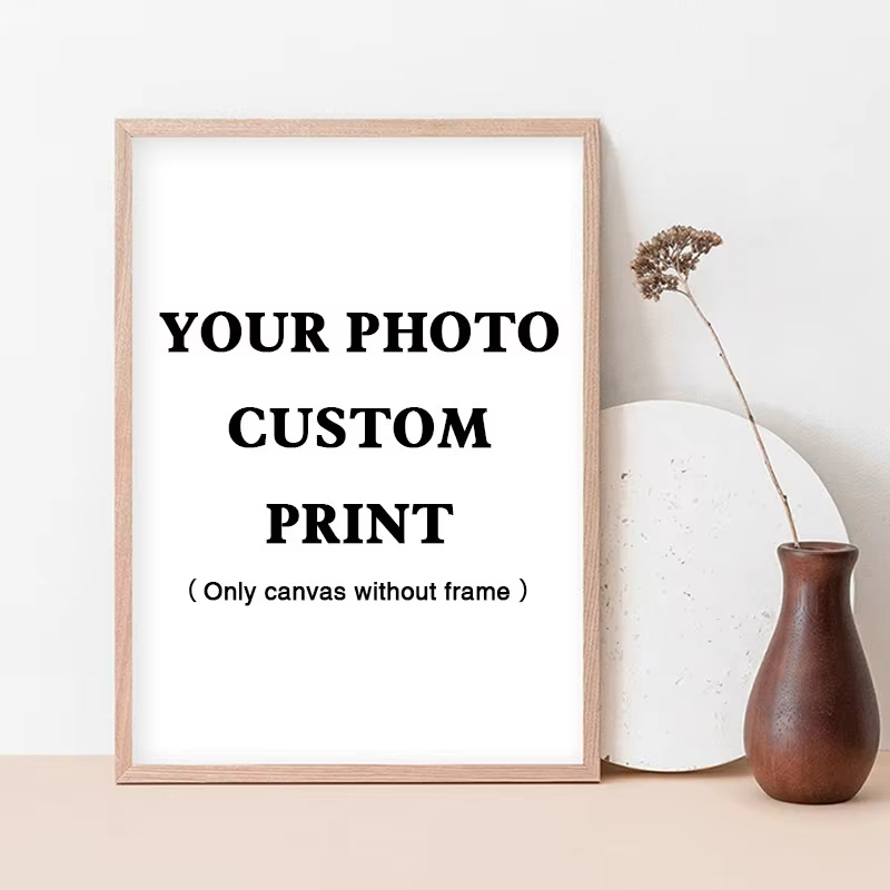 Home Decor Frames - (Ohne Rahmen) Personalisiertes Geschenk, individuelles Leinwand-Poster,