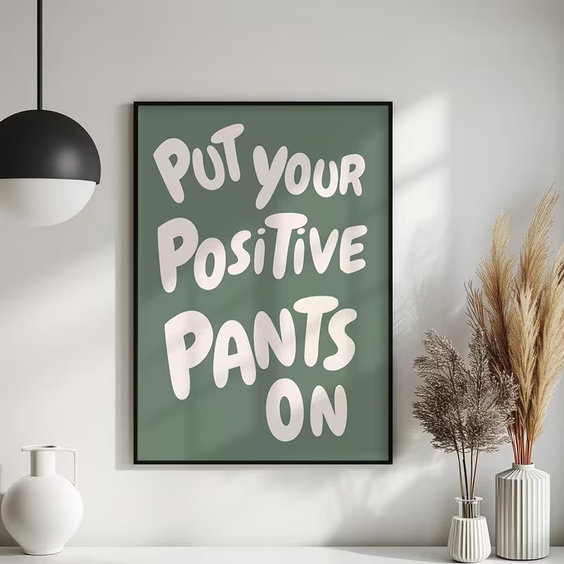 Moderne grüne Wandkunst mit po – Home Decor Quotes On Wall Bewertung und Preis