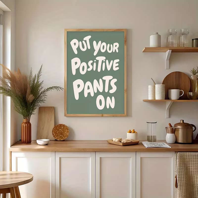 Moderne grüne Wandkunst mit po – Home Decor Quotes On Wall Bewertung und Preis