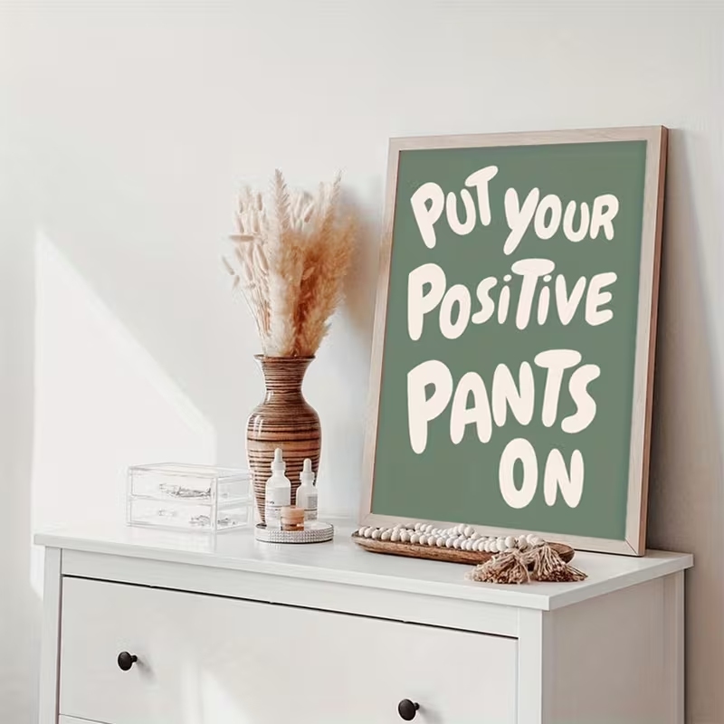Moderne grüne Wandkunst mit po – Home Decor Quotes On Wall Bewertung und Preis