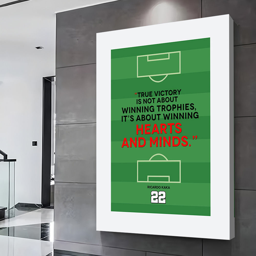 Ricardo Kaka Zitat über Fußbal – Home Decor Quotes On Wall Bewertung und Preis
