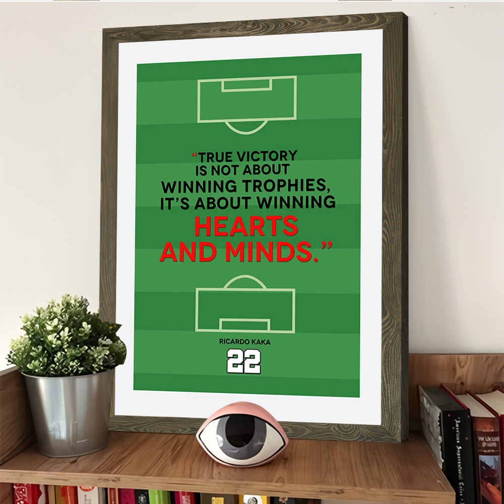 Ricardo Kaka Zitat über Fußbal – Home Decor Quotes On Wall Bewertung und Preis