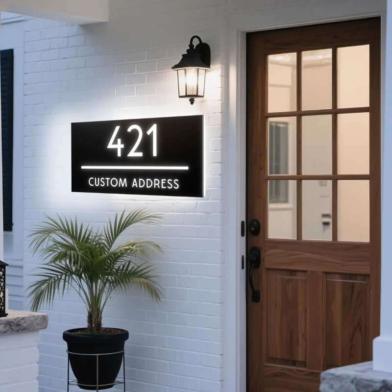 Maßgefertigte LED-Lichtleiter- – Home Decor Nearby Bewertung und Preis