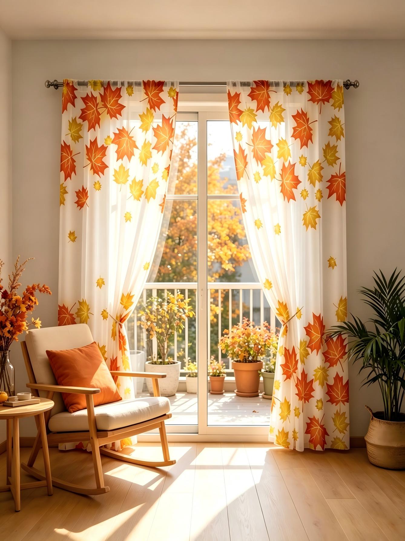 2 Stück Digital Bedruckte Tran – Home Decor Orange Bewertung und Preis