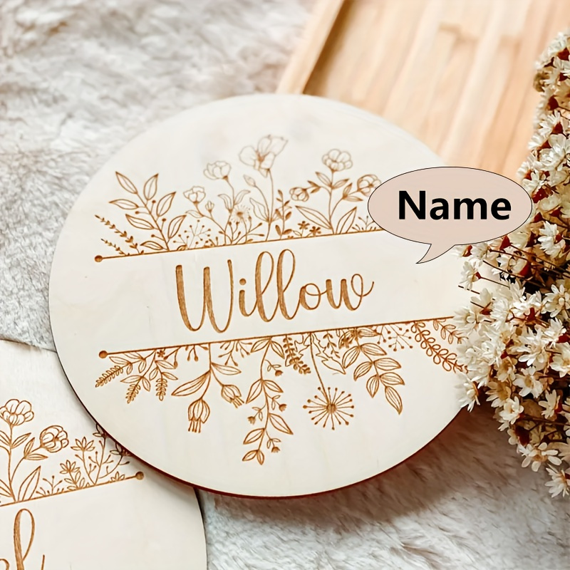 Personalisierte Blumen-Gravur  – Home Decor Xmas Bewertung und Preis