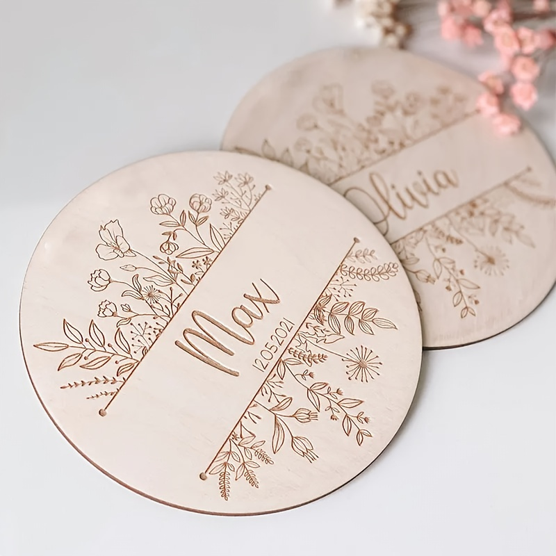 Personalisierte Blumen-Gravur  – Home Decor Xmas Bewertung und Preis