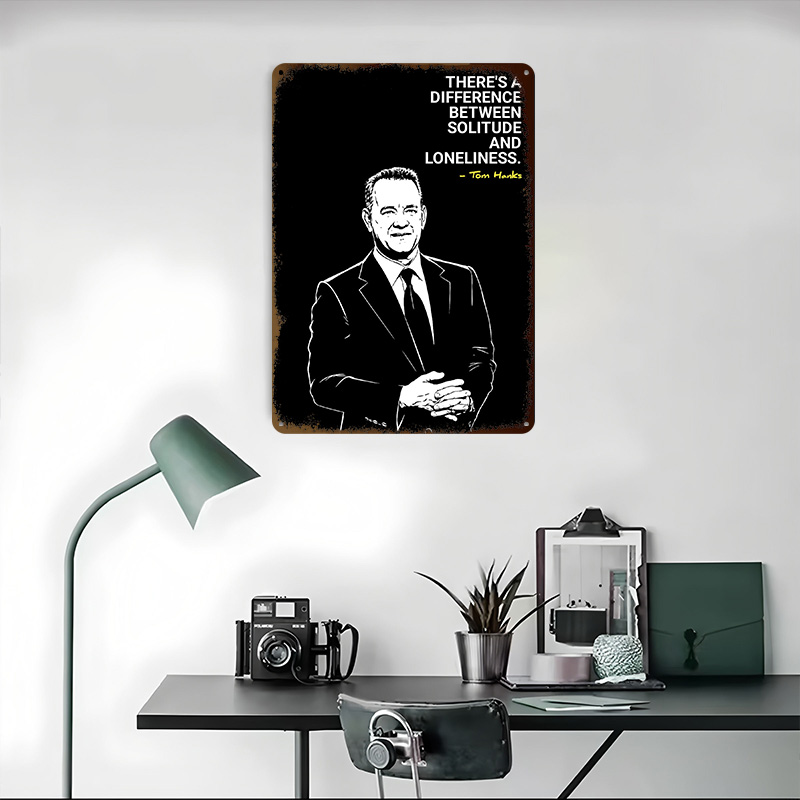 Zitat von Tom Hanks über Einsa – Home Decor Quotes On Wall Bewertung und Preis