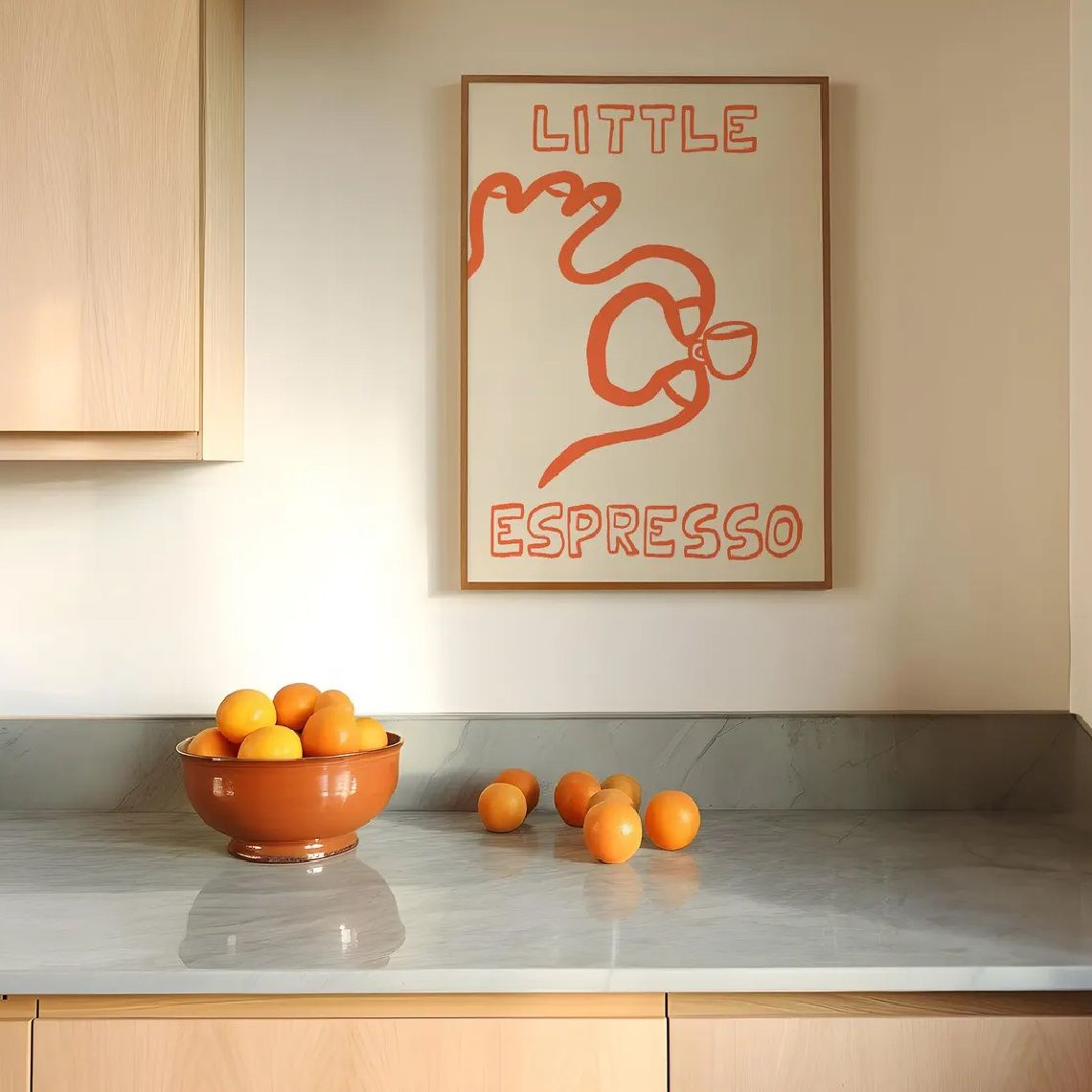1/3 Stück italienisches Kaffee – Home Decor Orange Bewertung und Preis