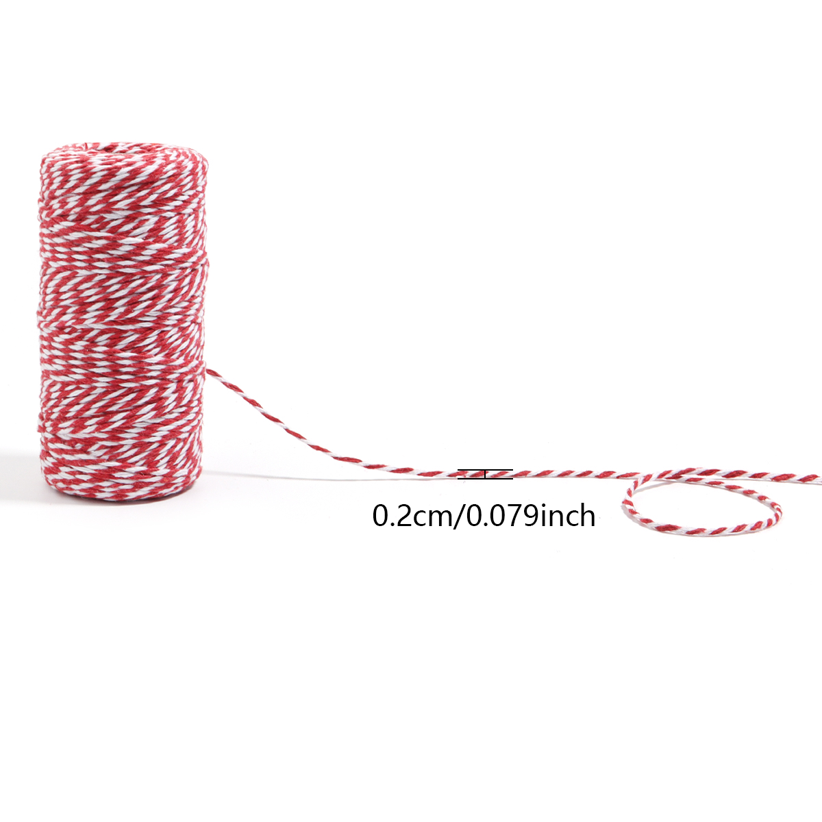 100 m/Rolle, 2 mm, Bäckerschnu – Home Decor Xmas Bewertung und Preis