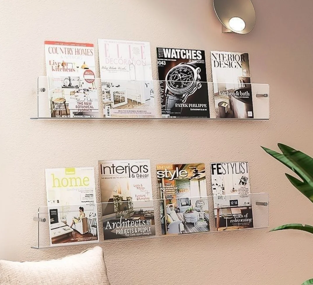 Acryl Zeitungs- und Buchhalter – Home Decor Brochure Bewertung und Preis