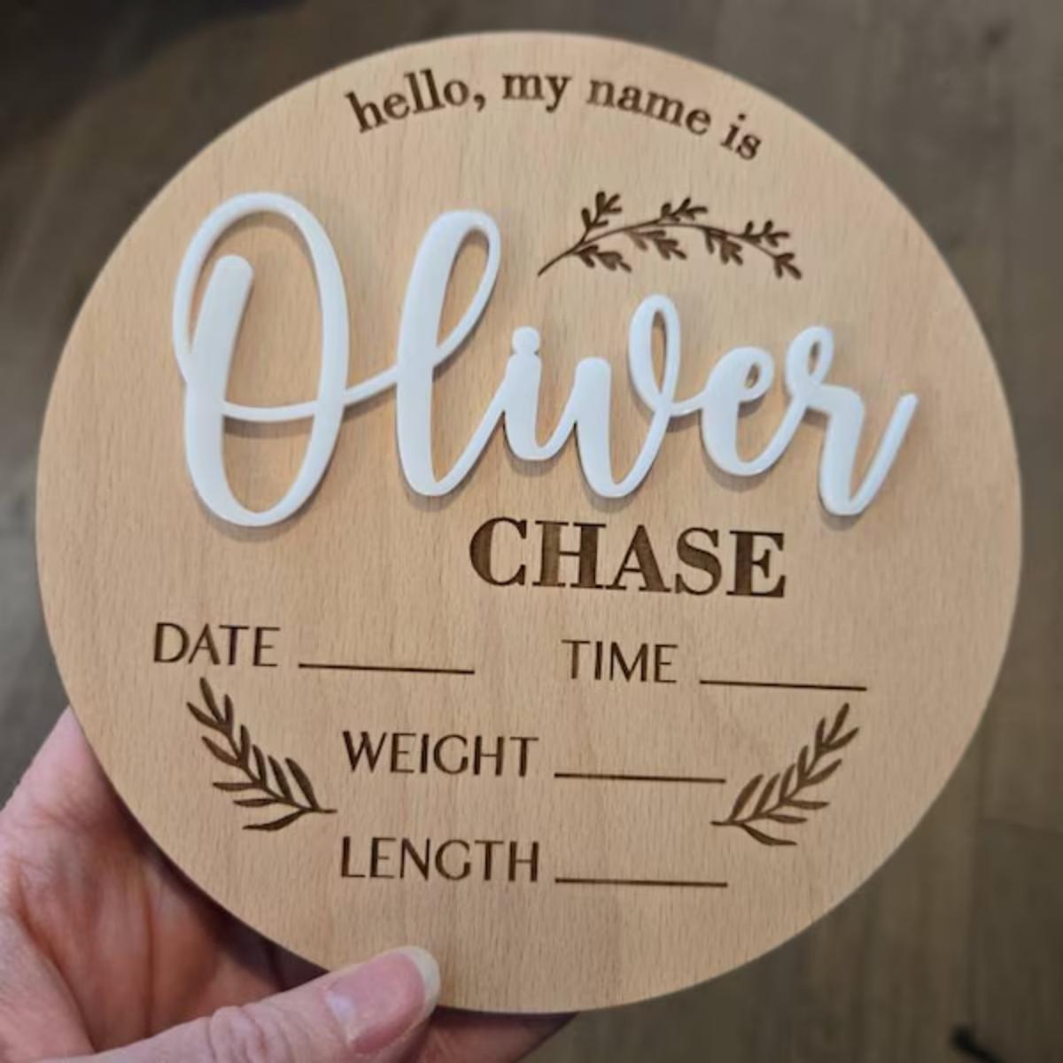 1 Stück personalisiertes Baby- – Home Decor Xmas Bewertung und Preis