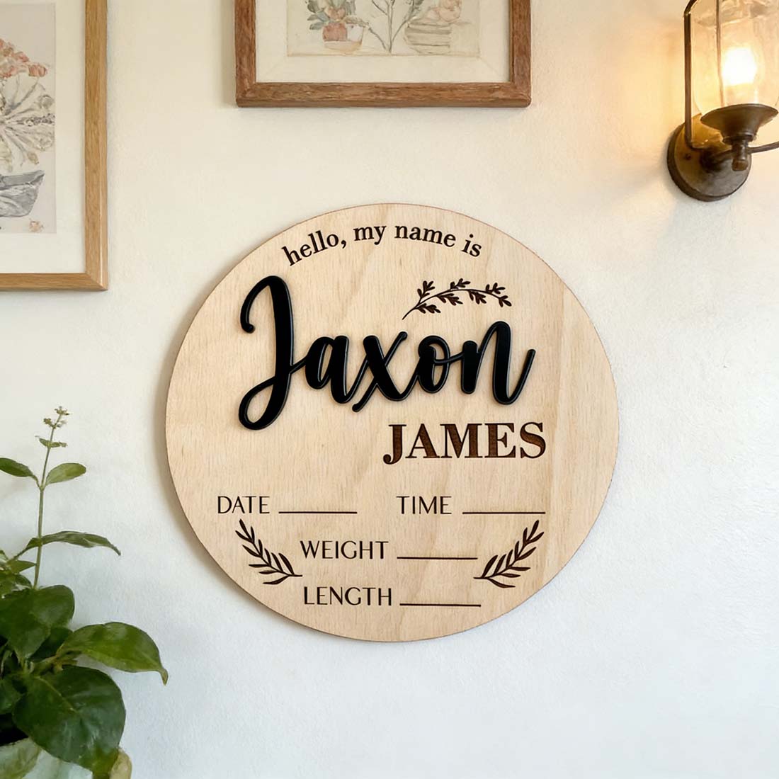 1 Stück personalisiertes Baby- – Home Decor Xmas Bewertung und Preis
