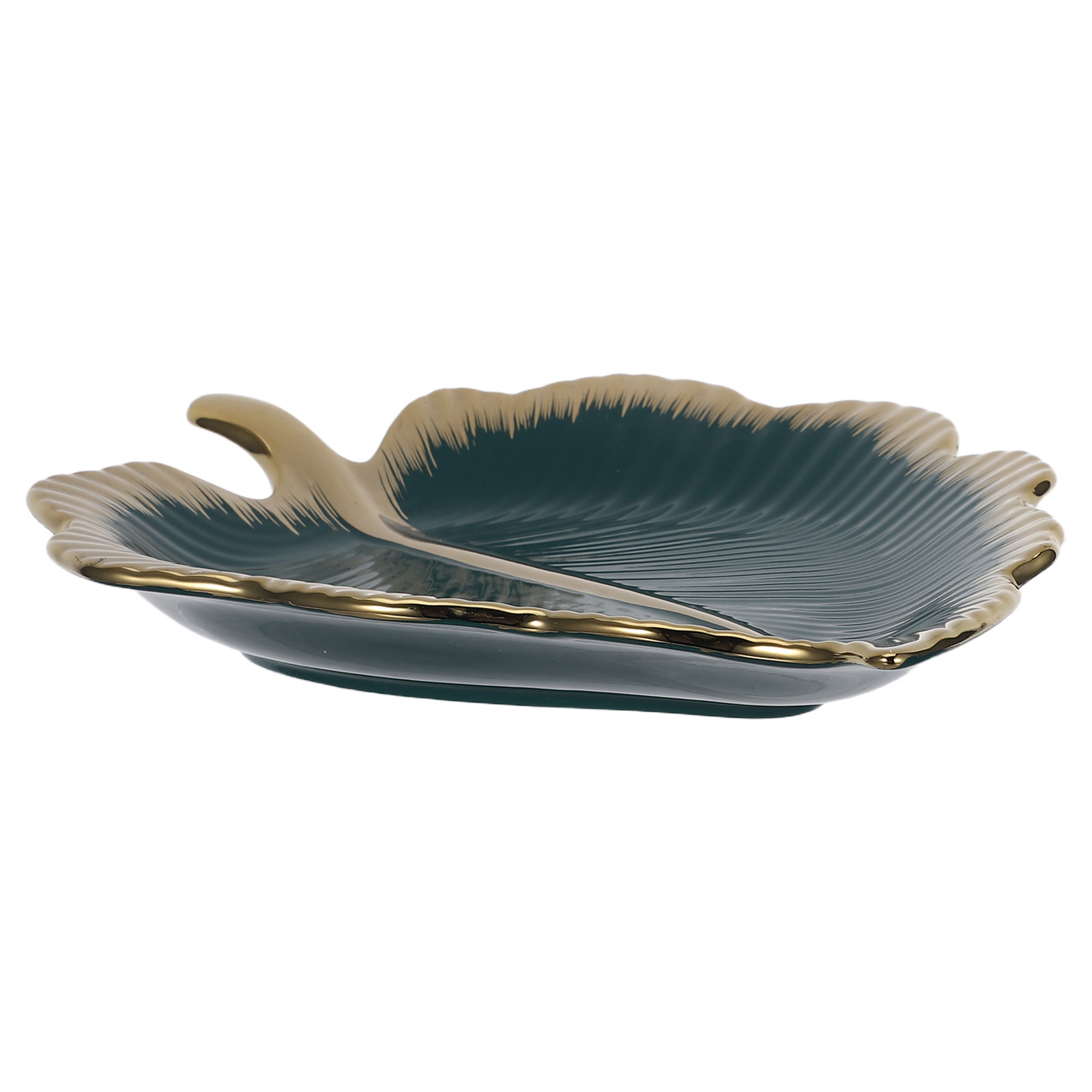 Keramik-Blattschale, grün, dek – Ceramic Trinket Dish Bewertung und Preis
