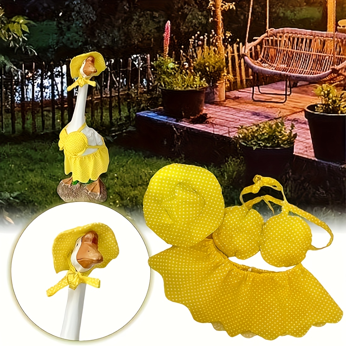 Gänse-Outfit, 53,2 cm, Hawaii- – Home Decor Quirky Bewertung und Preis