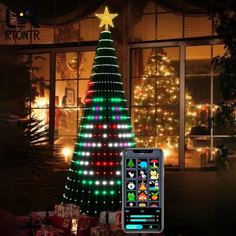 Weihnachtsstern-Baumbeleuchtun – Home Decor Xmas Bewertung und Preis