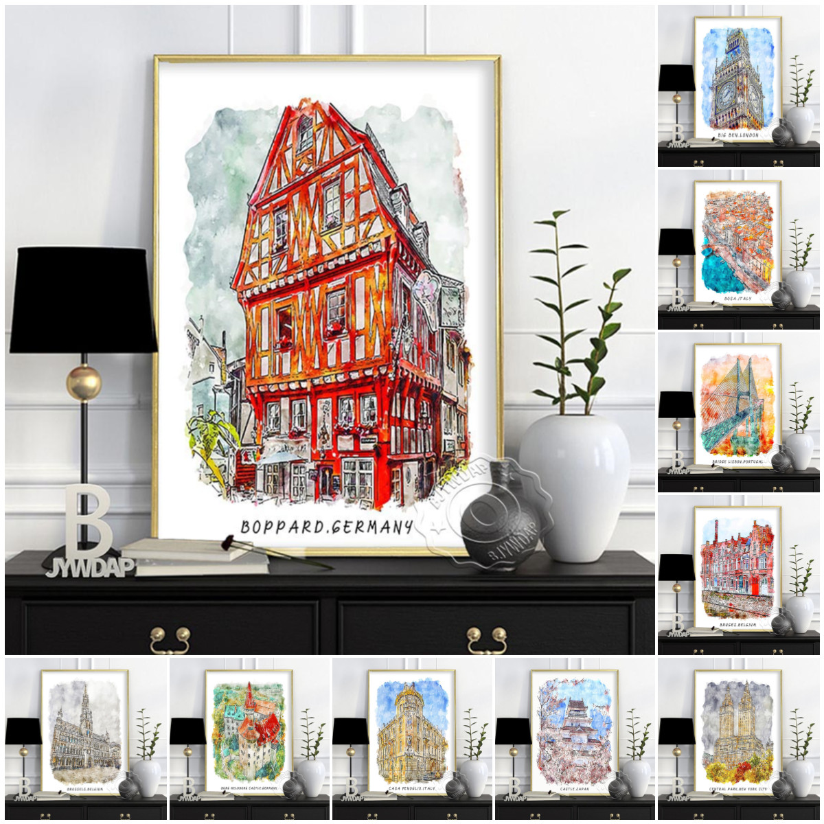 Weltstadt Reiseplakat, London  – Germany Home Decor Bewertung und Preis