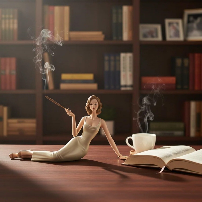 Elegante Damenfigur, Räucherst – Incense Stick Holder Bewertung und Preis