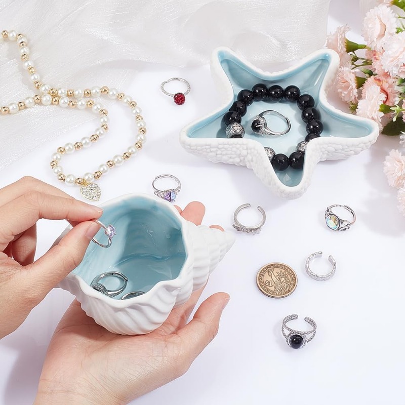 2 Stück Keramik Schmuck Tablet – Ceramic Trinket Dish Bewertung und Preis
