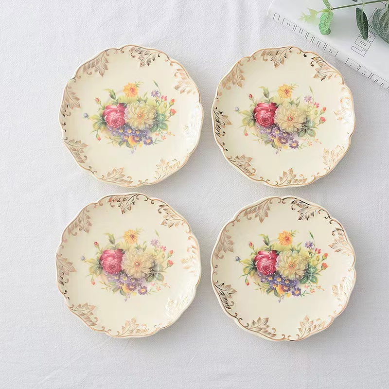 Rose Blume Hand Bemalt Kaffee  – Ceramic Trinket Dish Bewertung und Preis