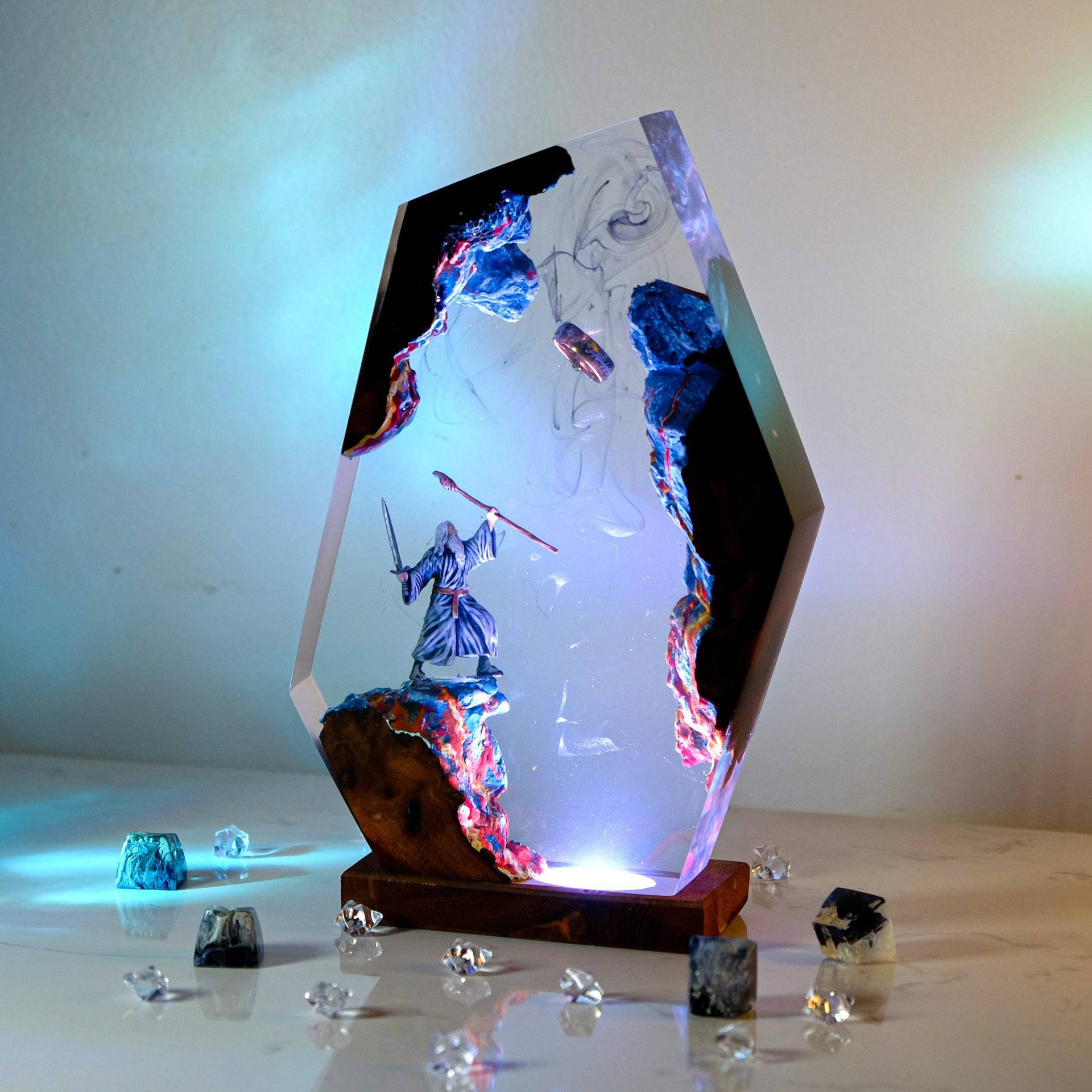 Film-Szenen-Figur Tischlampe a – Home Decor Xmas Bewertung und Preis