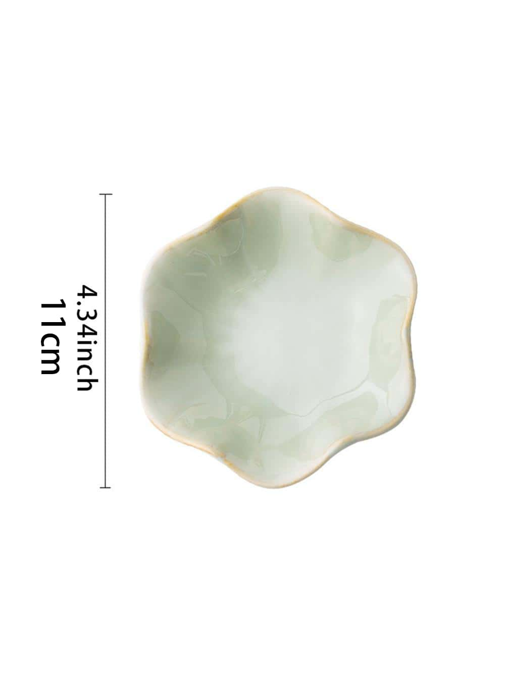 1 Stück keramisches, blütenför – Ceramic Trinket Dish Bewertung und Preis