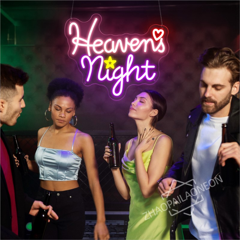 Heavens Night Neon Schilder Sp – Home Decor Nearby Bewertung und Preis