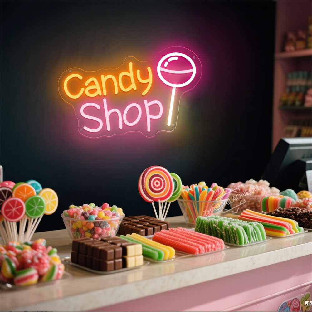 Candy Shop LED Neon Candy USB- – Home Decor Nearby Bewertung und Preis