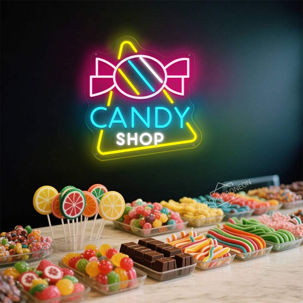 Candy Shop LED Neon Candy USB- – Home Decor Nearby Bewertung und Preis