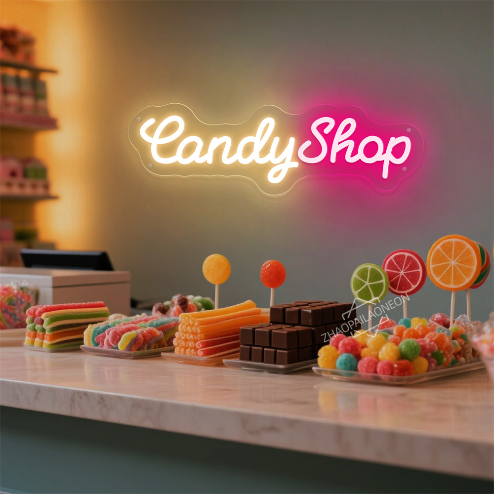 Candy Shop LED Neon Candy USB- – Home Decor Nearby Bewertung und Preis