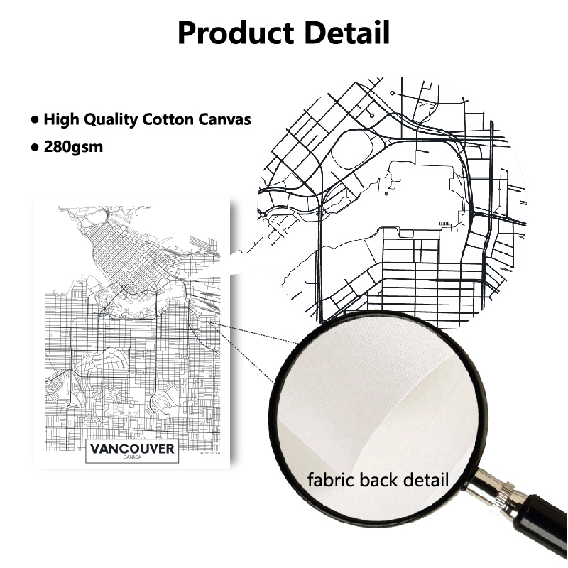 Kanada Toronto Stadt Karte Pos – Home Decor Vancouver Bewertung und Preis