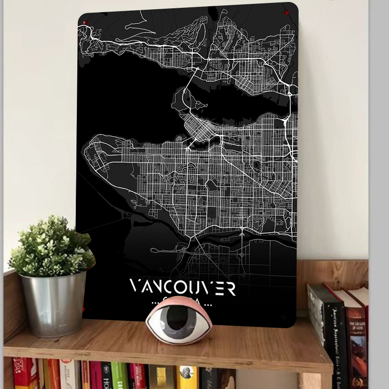 Vancouver Kanada Stadtplan Met – Home Decor Vancouver Bewertung und Preis