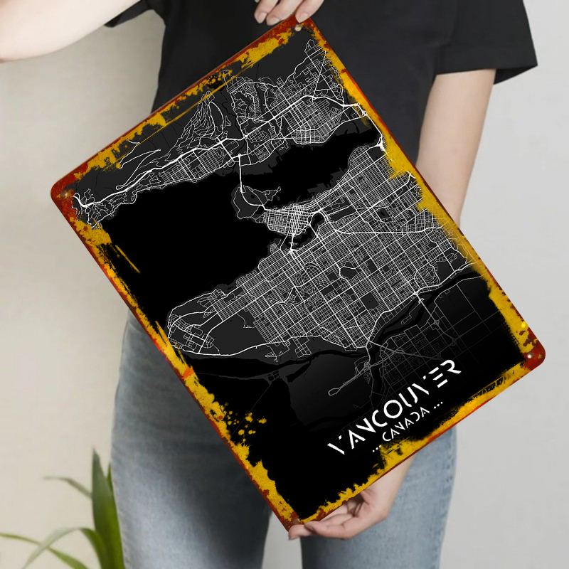 Vancouver Kanada Stadtplan Met – Home Decor Vancouver Bewertung und Preis