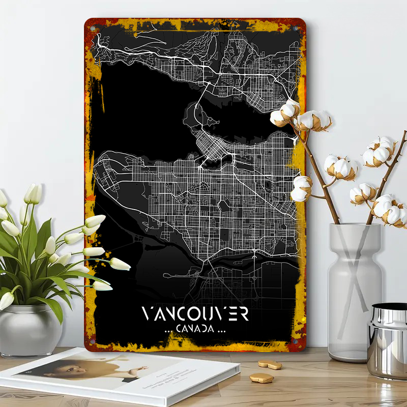 Vancouver Kanada Stadtplan Met – Home Decor Vancouver Bewertung und Preis
