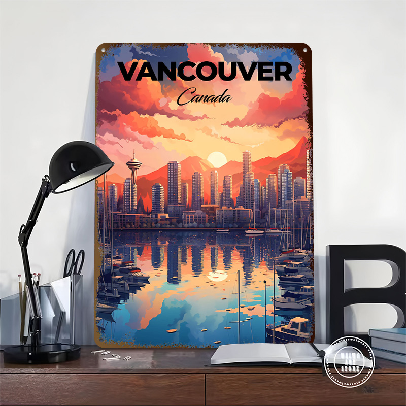 Vancouver Reise-Poster, Bedruc – Home Decor Vancouver Bewertung und Preis