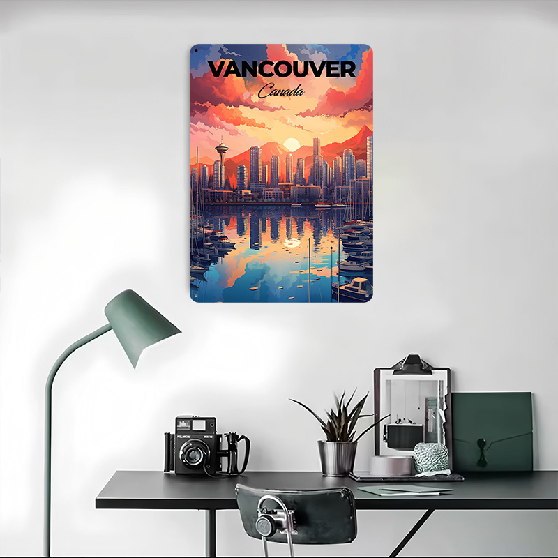 Vancouver Reise-Poster, Bedruc – Home Decor Vancouver Bewertung und Preis