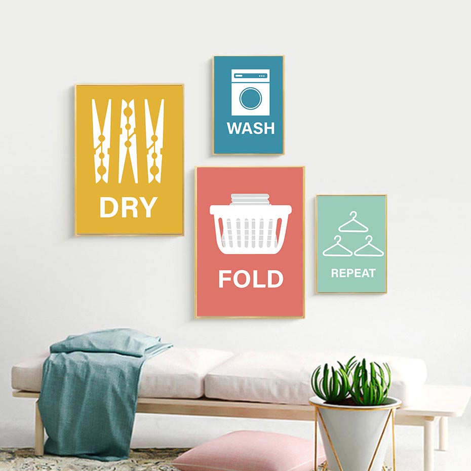 Wohnkultur Moderne Waschküche  – Home Decor Quotes On Wall Bewertung und Preis