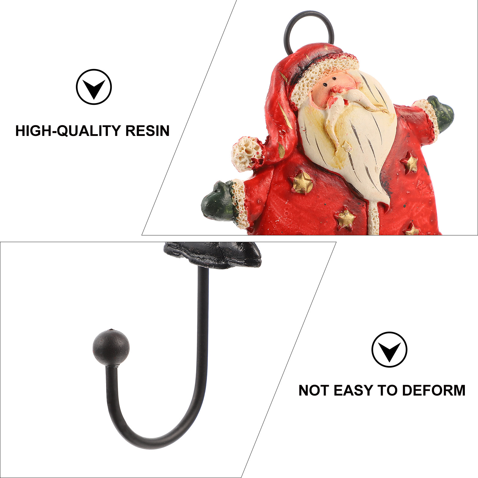 2 Stück Weihnachts-Kleiderhake – Home Decor Xmas Bewertung und Preis
