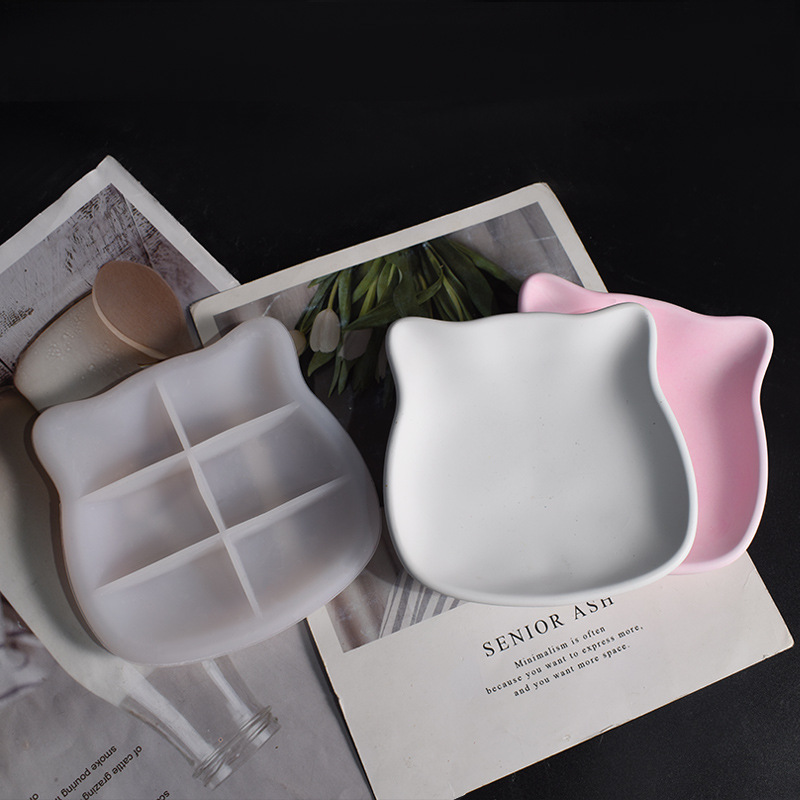Gips Katze Teller Form Kätzche – Ceramic Trinket Dish Bewertung und Preis