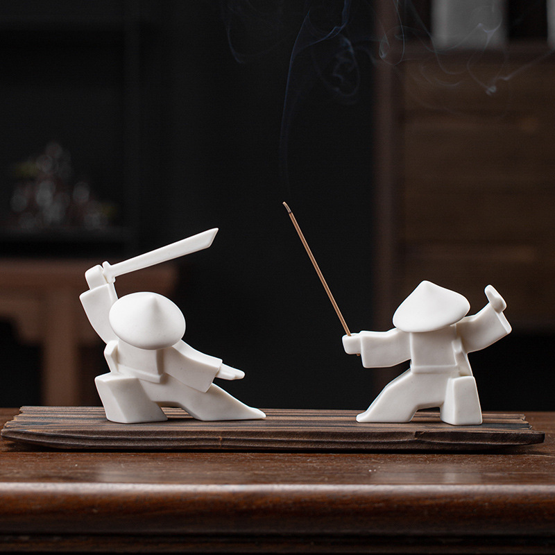 Schwert kämpfer ritterlichen E – Incense Stick Holder Bewertung und Preis