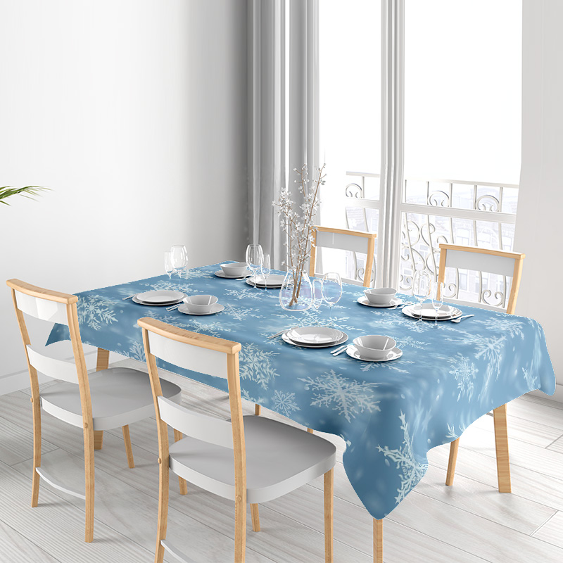 Schneeflocke Esstischdecke Win – Home Decor Online Shopping Bewertung und Preis